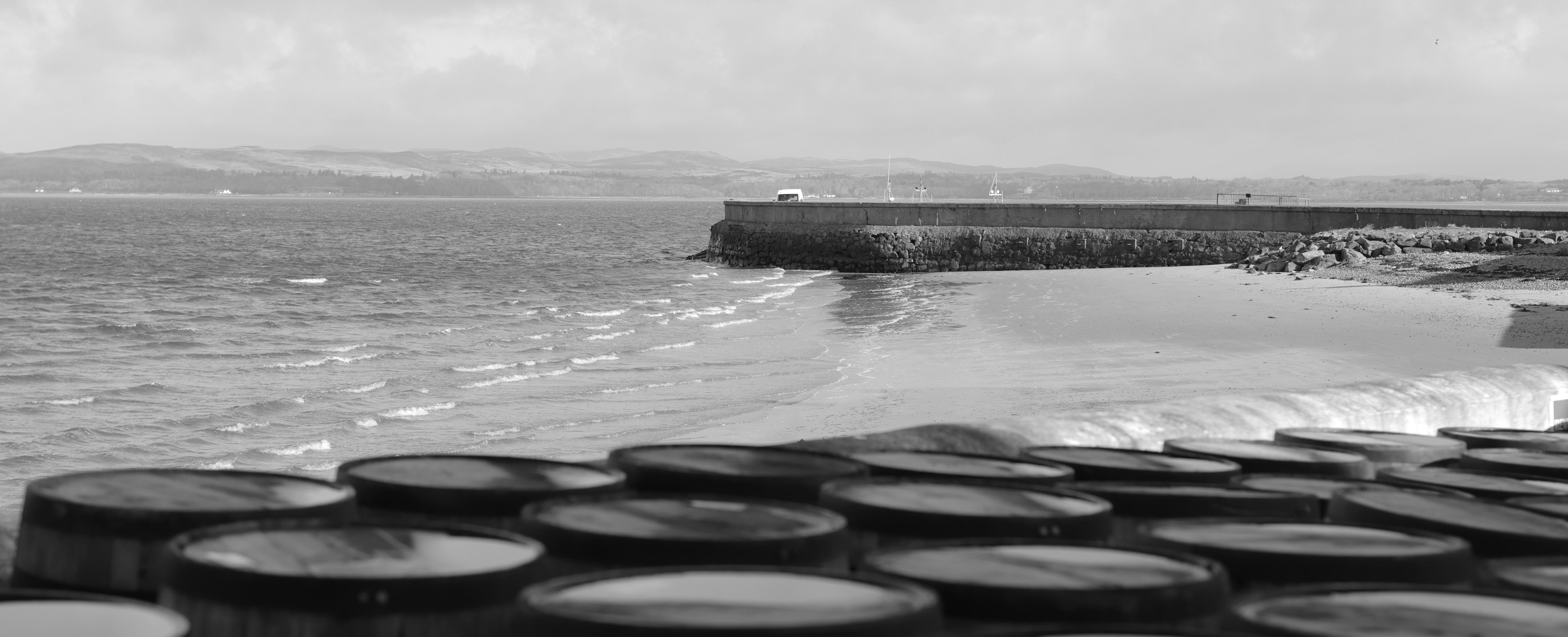 A shot of the ocean, taken on Islay in the Inner Hebrides